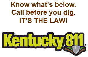 kentucky 811 logo and words